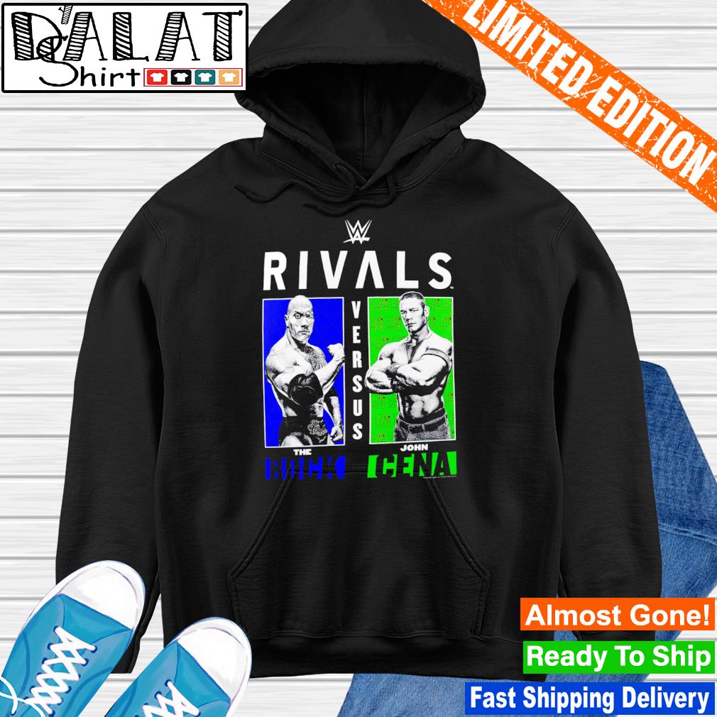 WWE Rivals The Rock vs. John Cena shirt, hoodie, sweater, long sleeve and  tank top