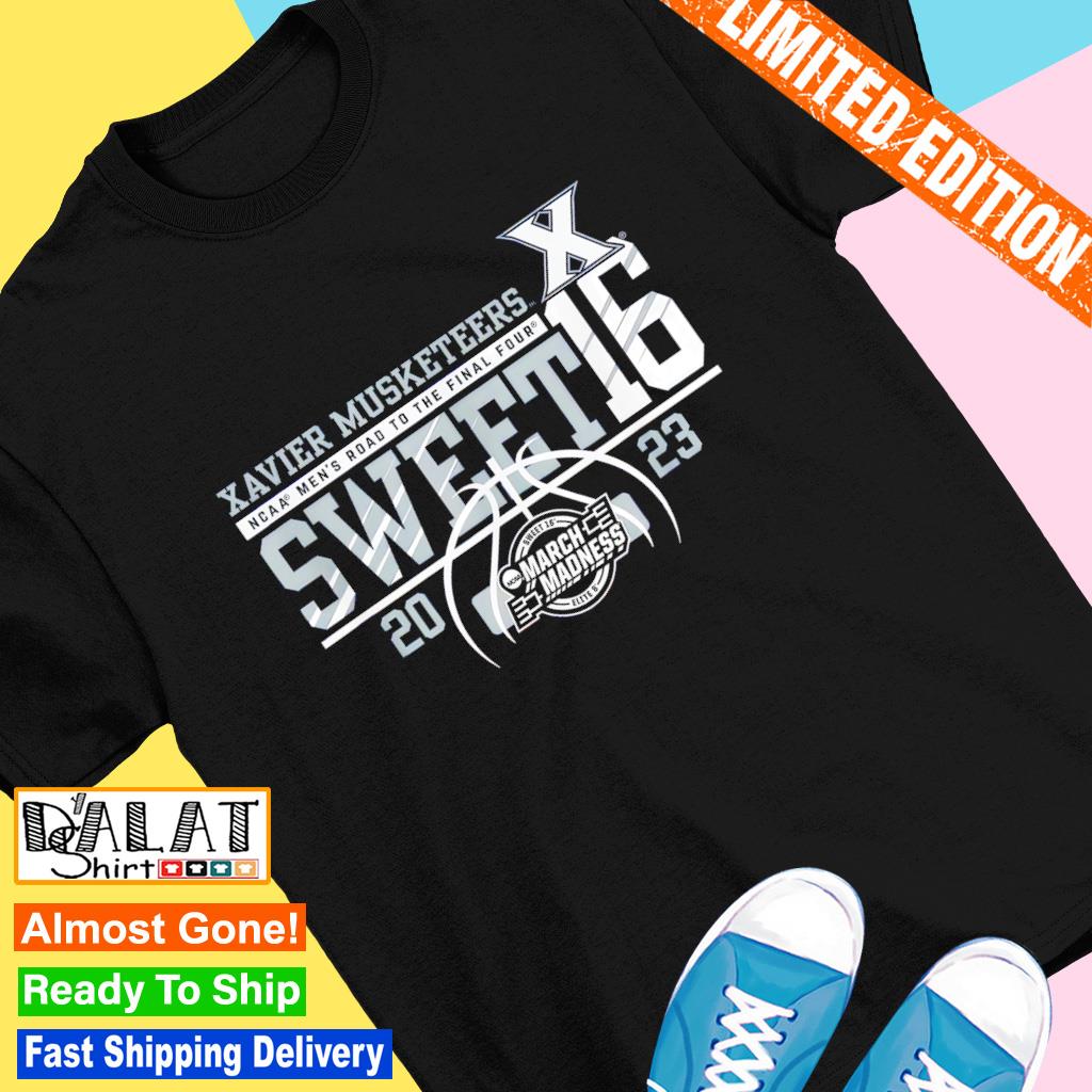 Xavier Musketeers Sweet 16 2023 Basketball shirt