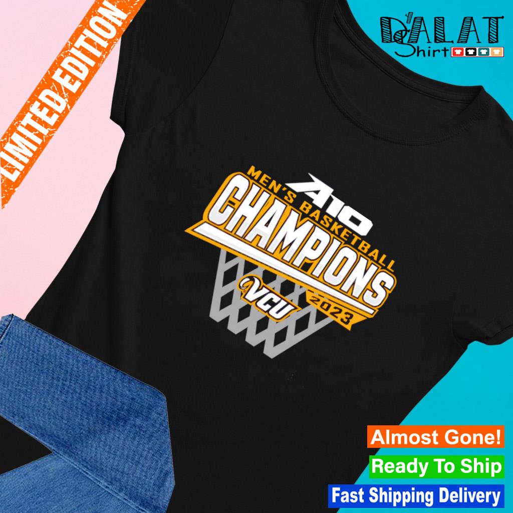 VCU Rams 2023 Atlantic 10 Men's Basketball Conference Tournament Champions  shirt - Dalatshirt