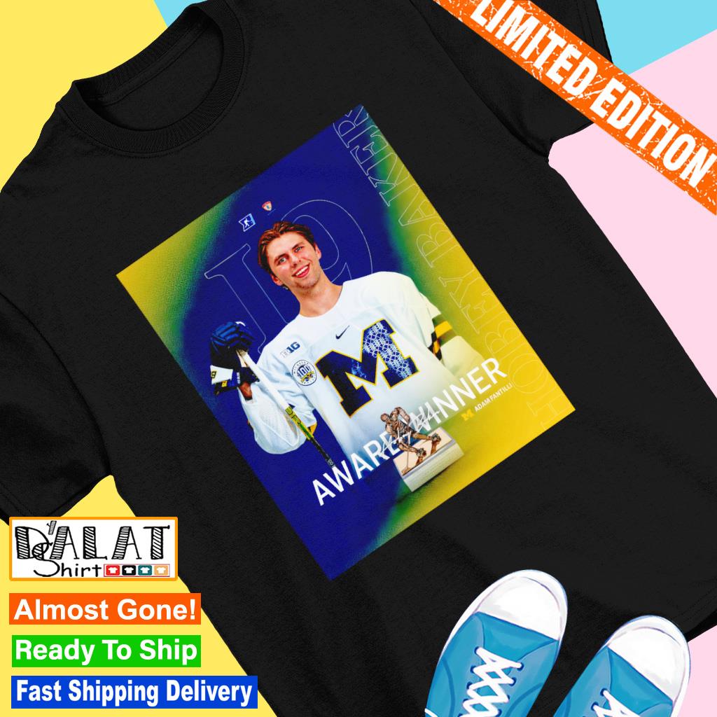 Adam Fantilli Hobey Baker Award Winner Adam Fantilli Michigan Wolverines shirt