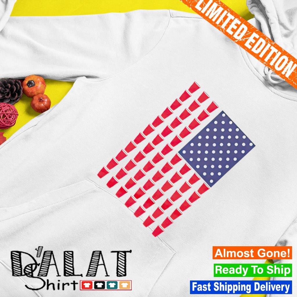 Beer pong clearance american flag shirt