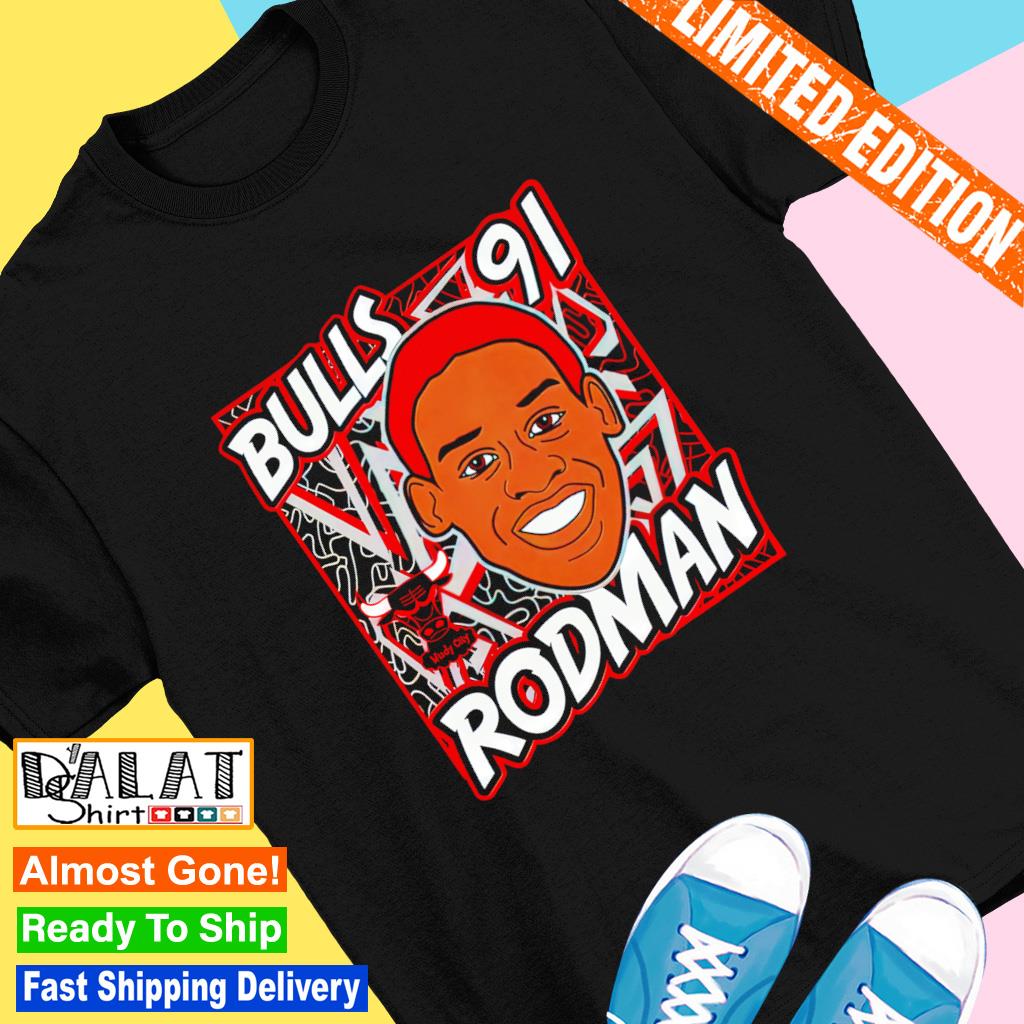 Chicago Bulls Dennis Rodman #91 shirt