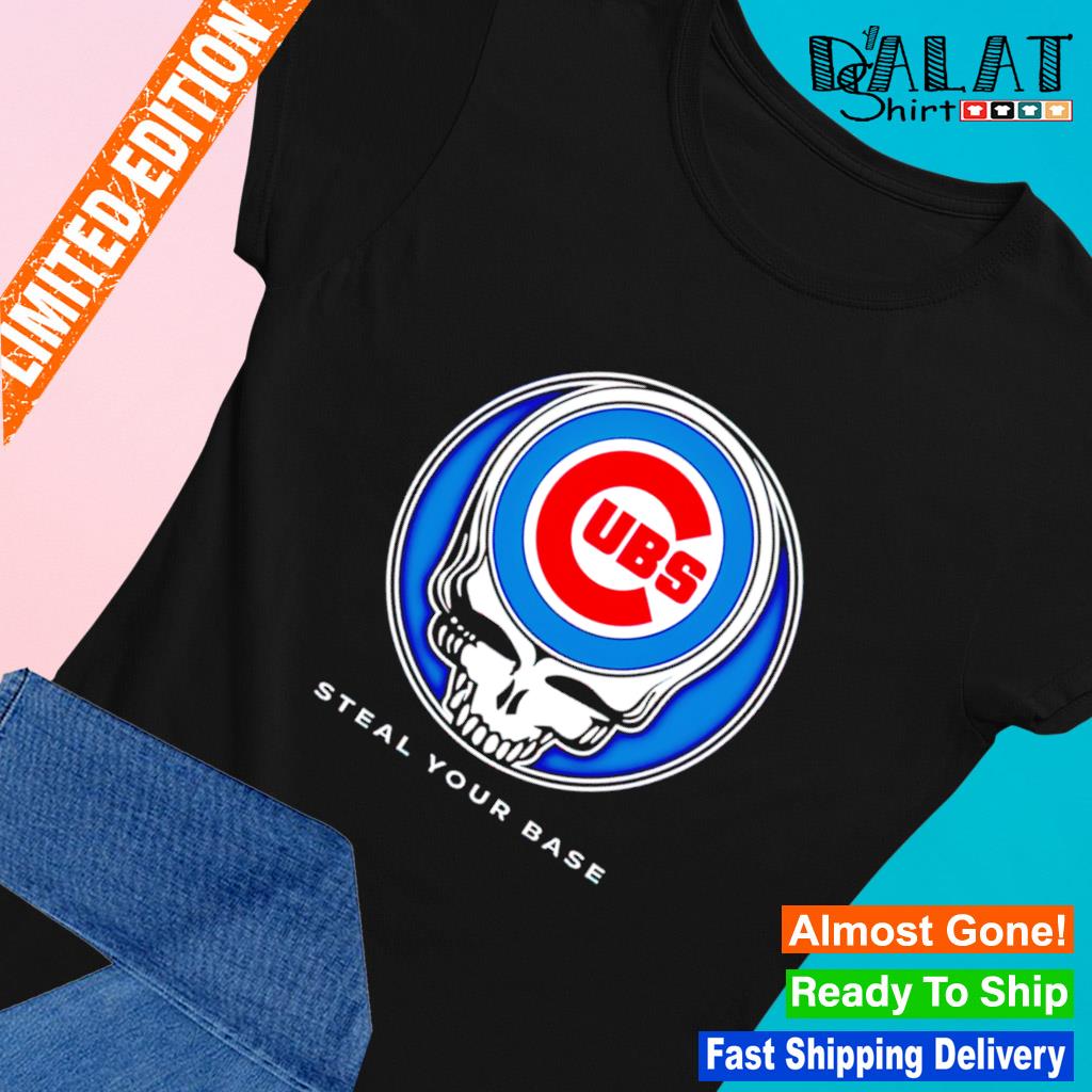 Chicago Cubs Grateful Dead Steal Your Base Shirt, hoodie, sweater, long  sleeve and tank top