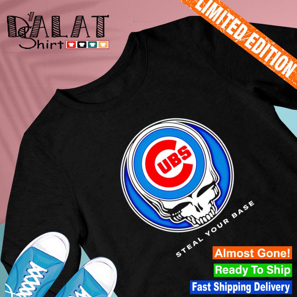 Chicago Cubs Grateful Dead Steal Your Base Shirt, hoodie, sweater, long  sleeve and tank top
