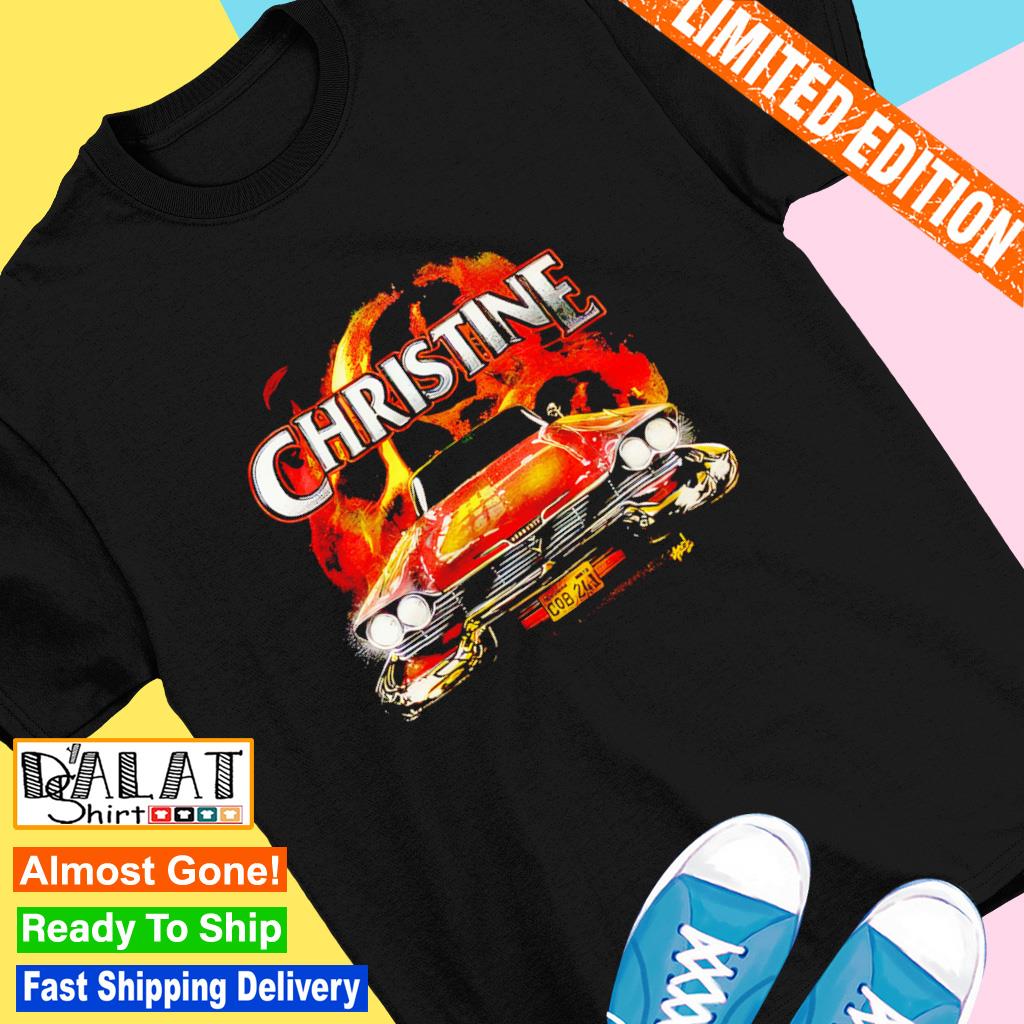Christine Movie Car On Fire shirt