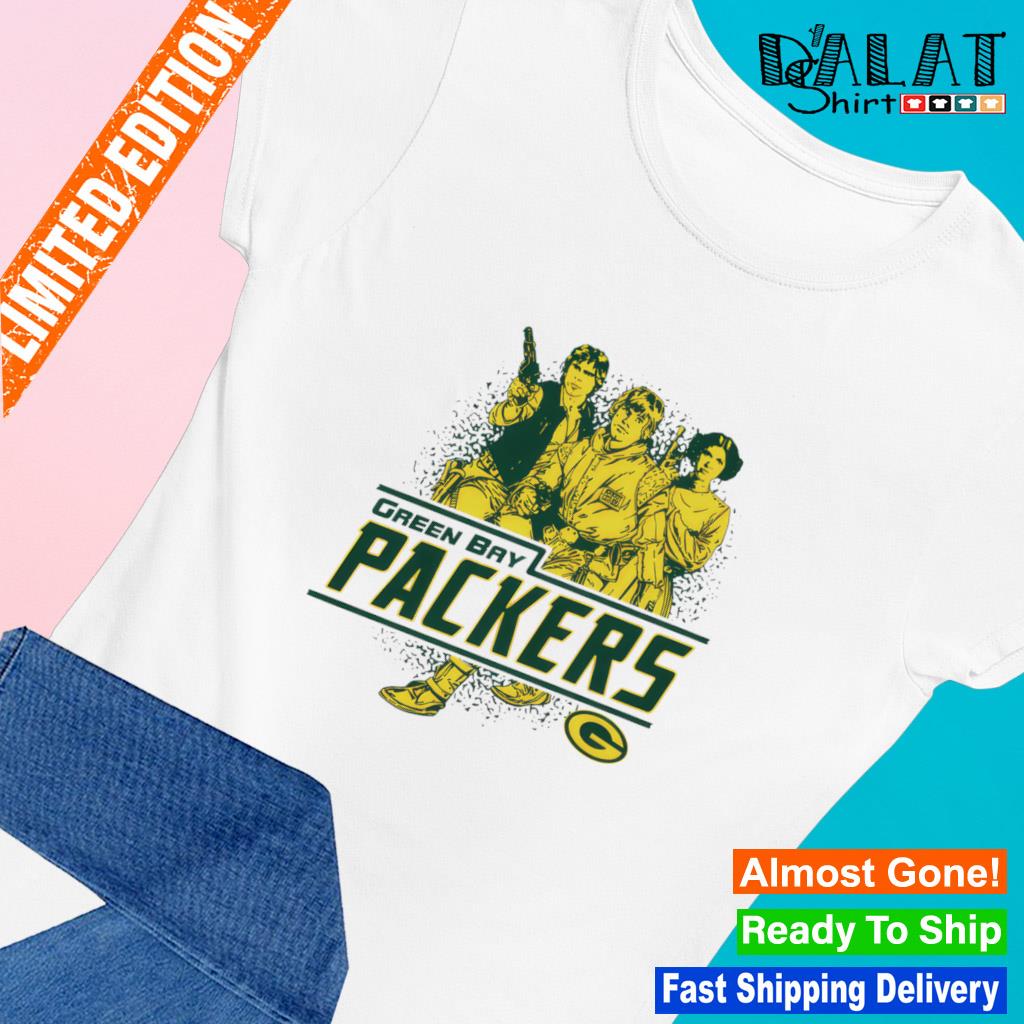 Green Bay Packers stuff Star wars shirt