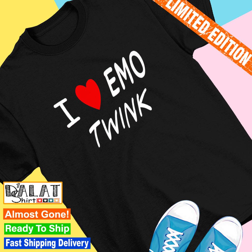 I heart emo twink shirt