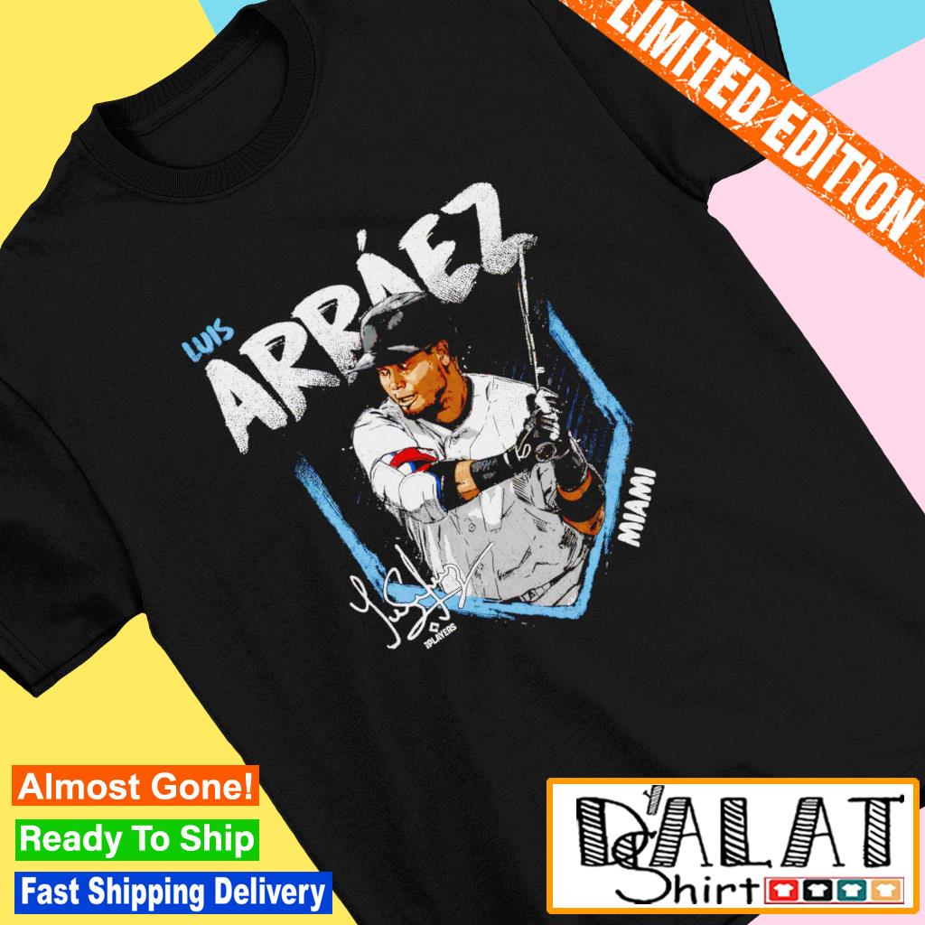 Official Luis Arraez Miami Marlins Jersey, Luis Arraez Shirts, Marlins  Apparel, Luis Arraez Gear