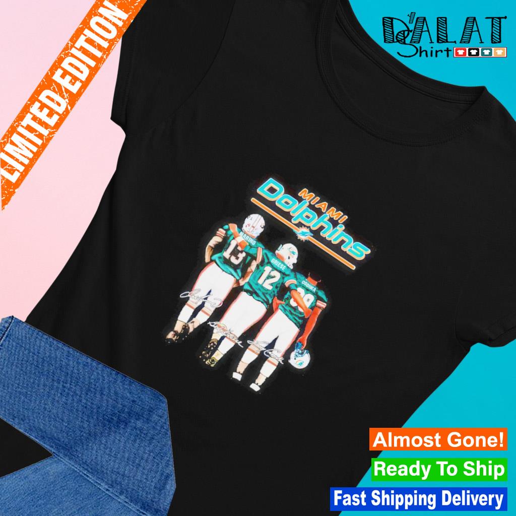 Official Miami Dolphins Marino Griese And Csonka Signatures Shirt, hoodie,  sweater, long sleeve and tank top