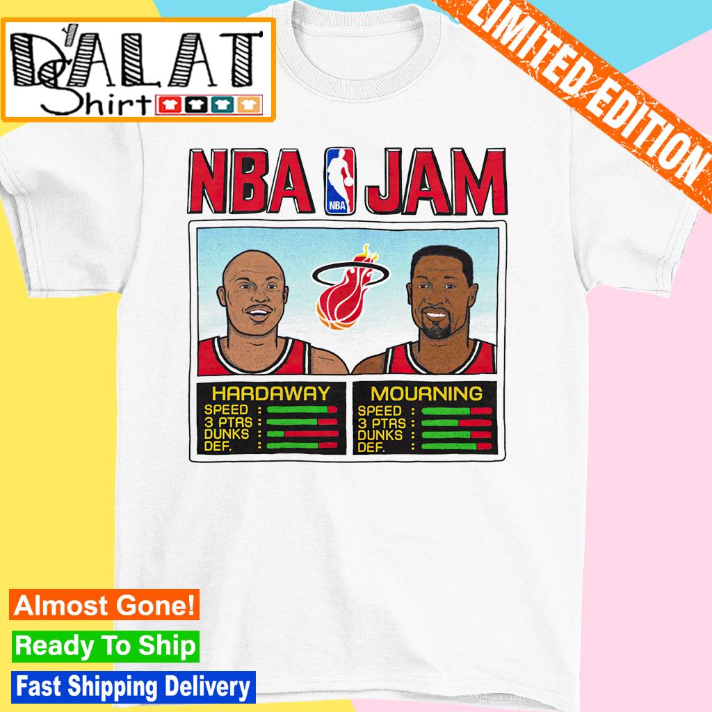 Miami Heat Tim Hardaway and Alonzo Mourning Nba Jam shirt - Dalatshirt