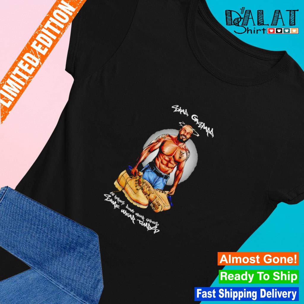 Shad Gaspard all heroes don't wear capes some wear Timbs boots wwe shirt,  hoodie, sweater and v-neck t-shirt