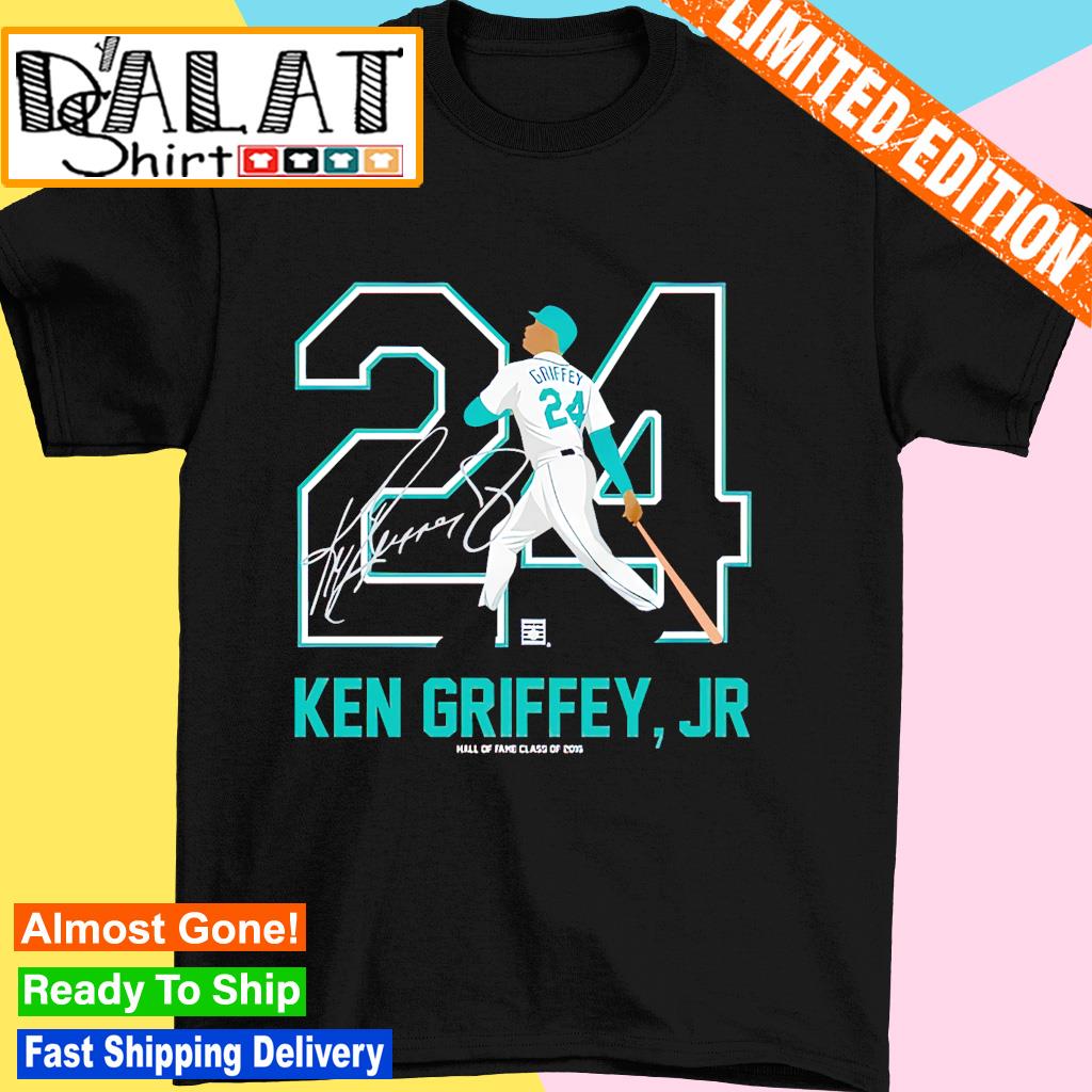 Original Teambrown Ken Griffey Jr. Baseball Hall Of Fame Member Signature  T-shirt,Sweater, Hoodie, And Long Sleeved, Ladies, Tank Top