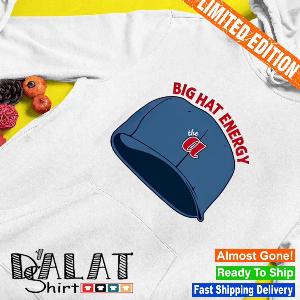 FREE shipping Atlanta Braves Big Hat Energy MLB shirt, Unisex tee