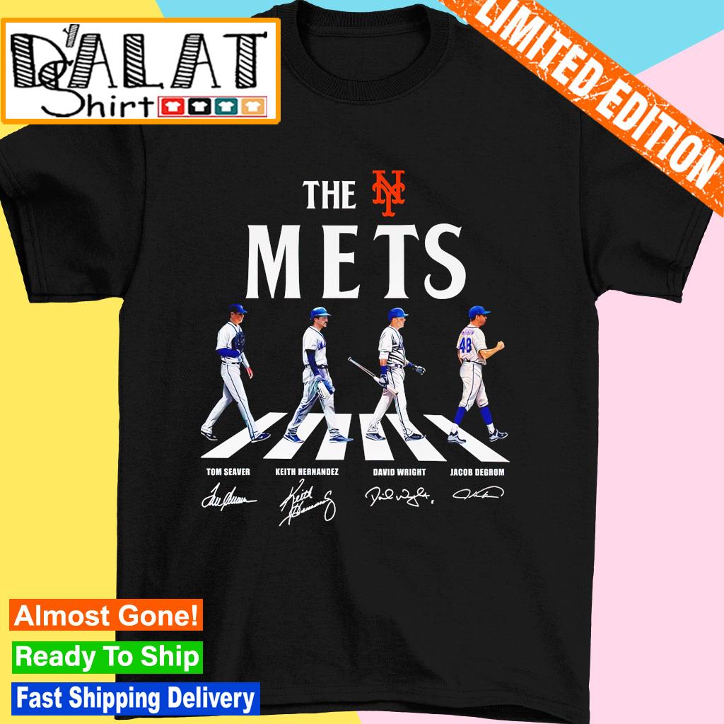 The New York Mets abbey road tom seaver keith hernandez 2023 signatures  shirt, hoodie, sweater, long sleeve and tank top