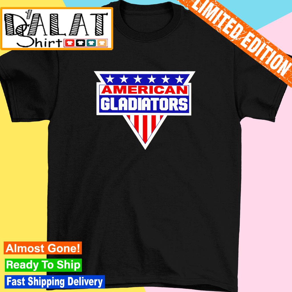 American Gladiators American flag shirt