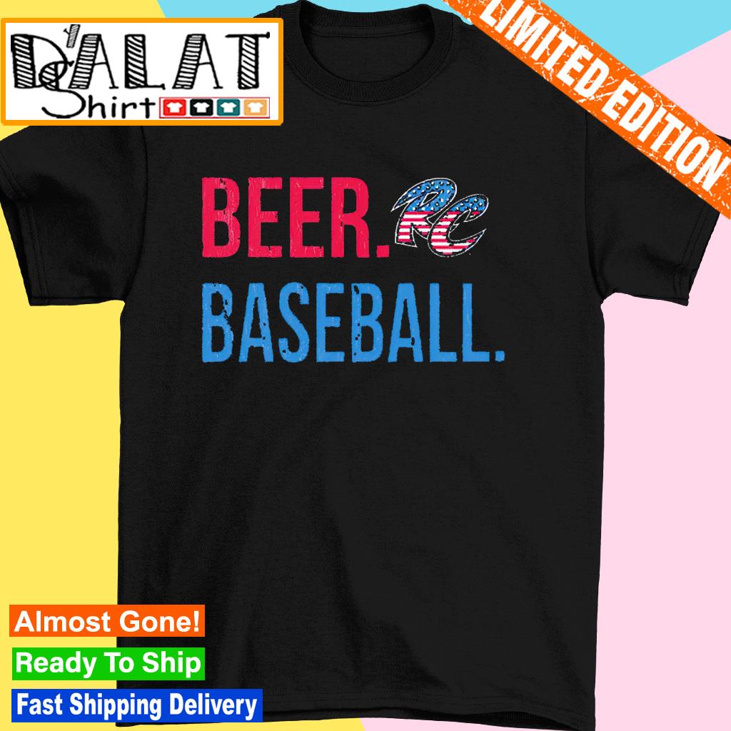 Beer Baseball Patriotic Sacramento River Cats shirt