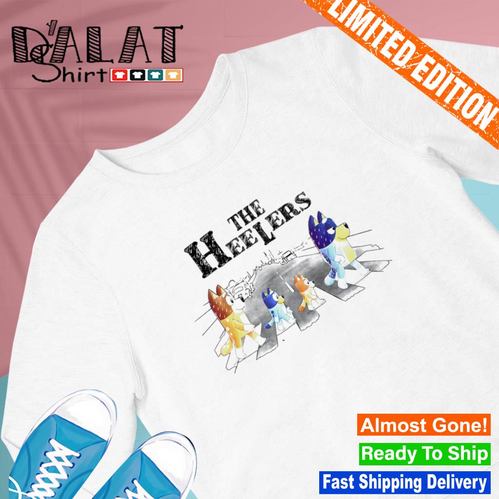 Bluey T-shirt Bluey And Family Bluey Adult Shirt Bluey Abbey Road