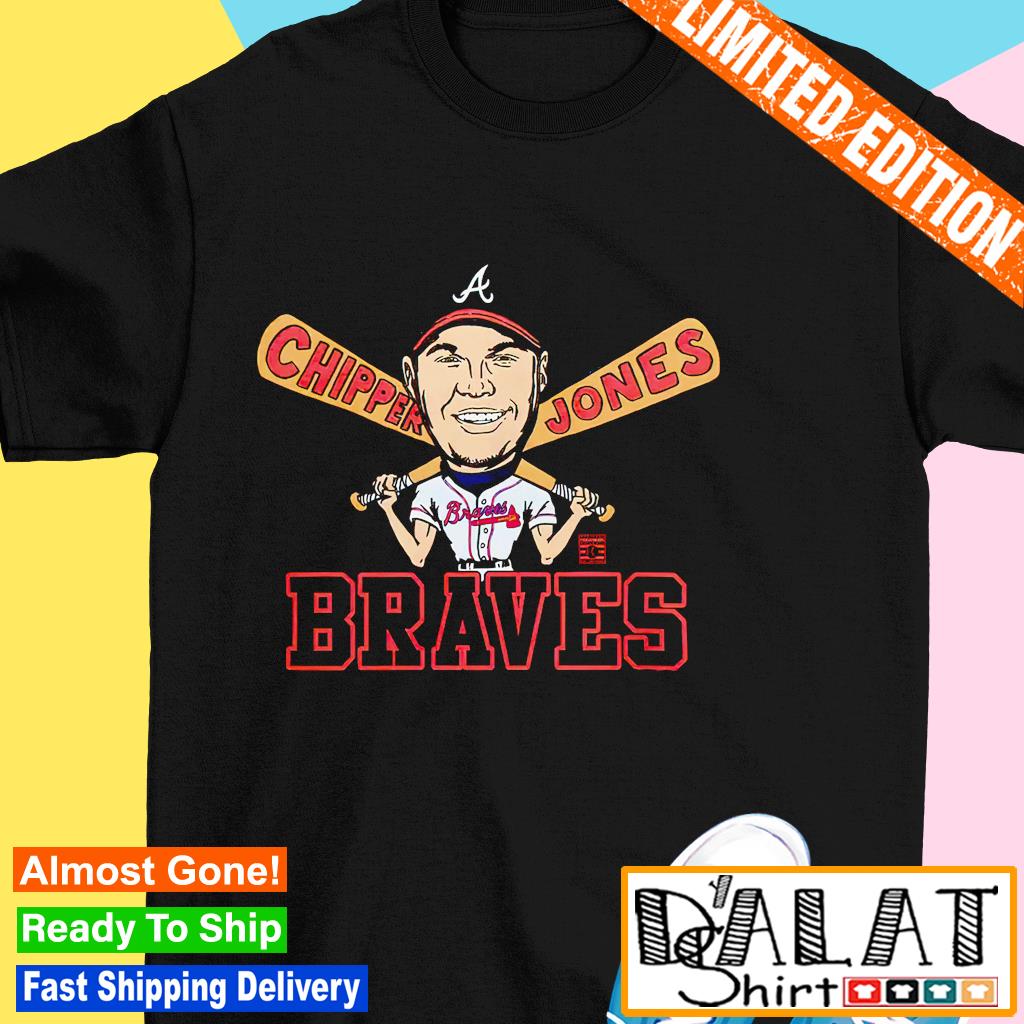 Chipper Jones Shirt  Atlanta Braves Chipper Jones T-Shirts - Braves Store