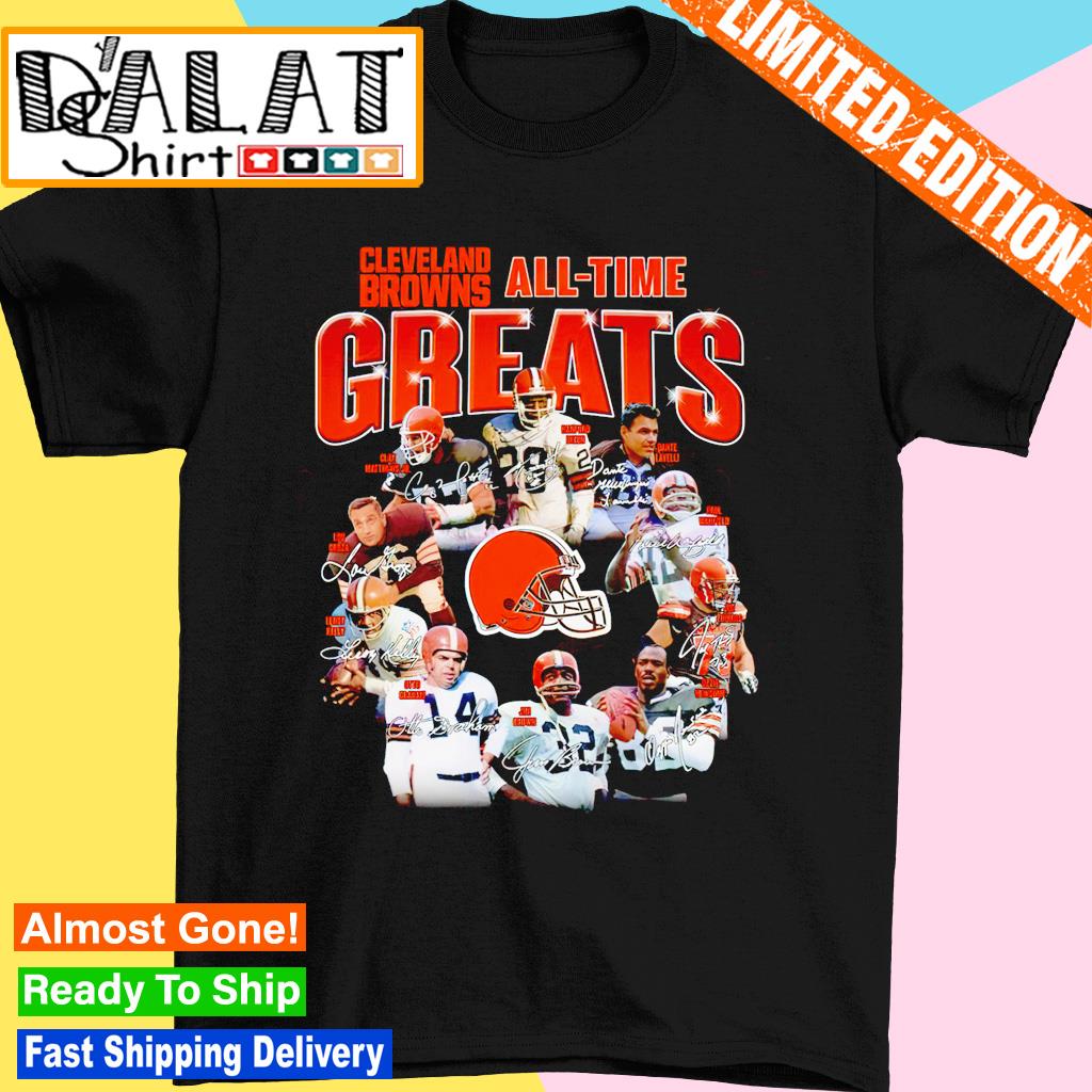 Cleveland Browns All time Greats shirt