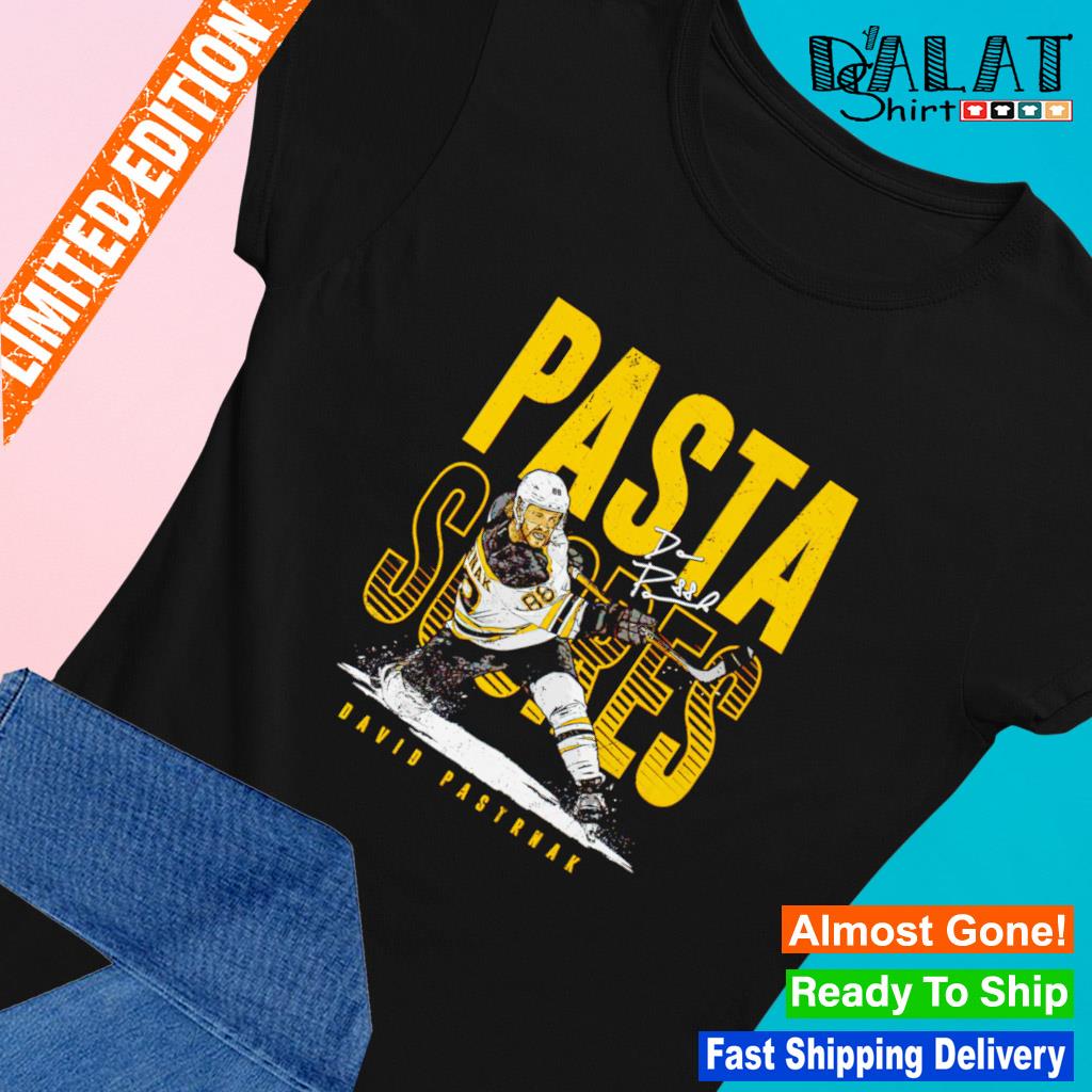 David Pastrnak Boston Bruins Pasta Scores shirt - Dalatshirt