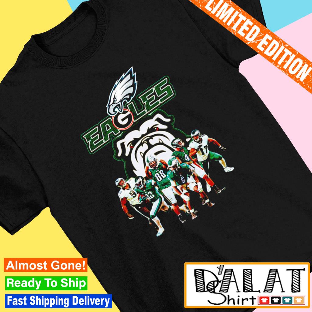 Official philadelphia Eagles And Georgia Bulldogs Eagles shirt