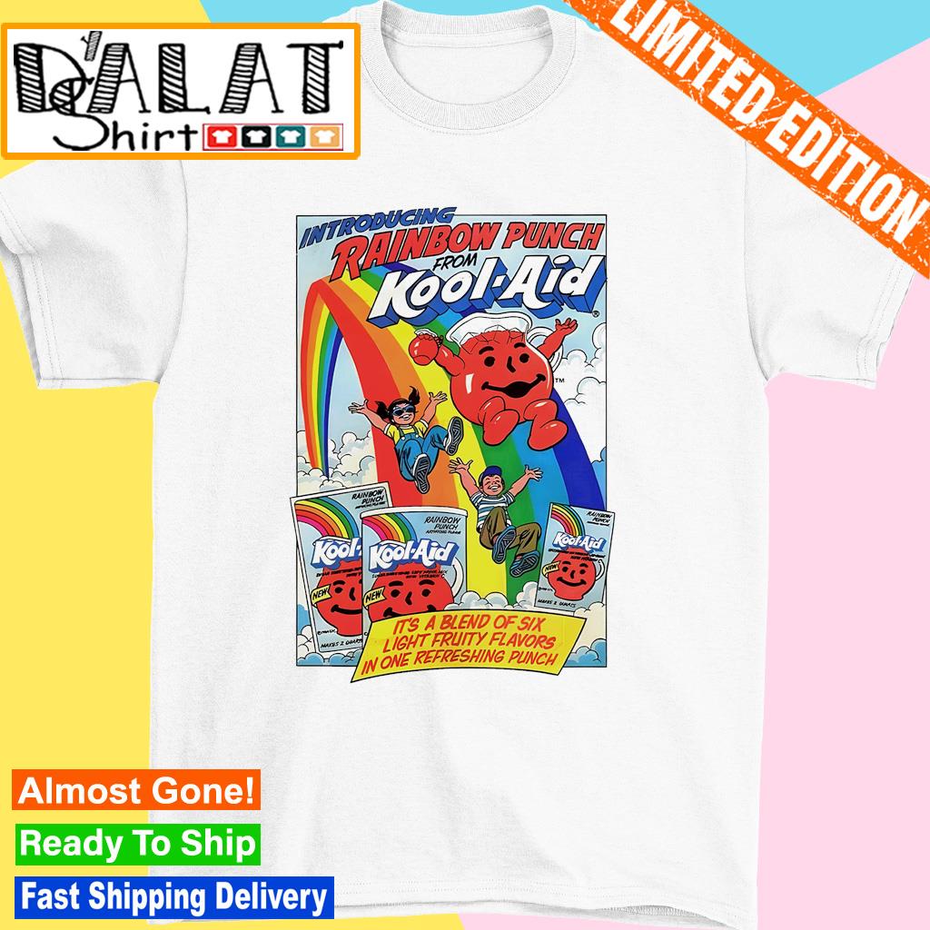 Introducing rainbow punch from kool-aid shirt