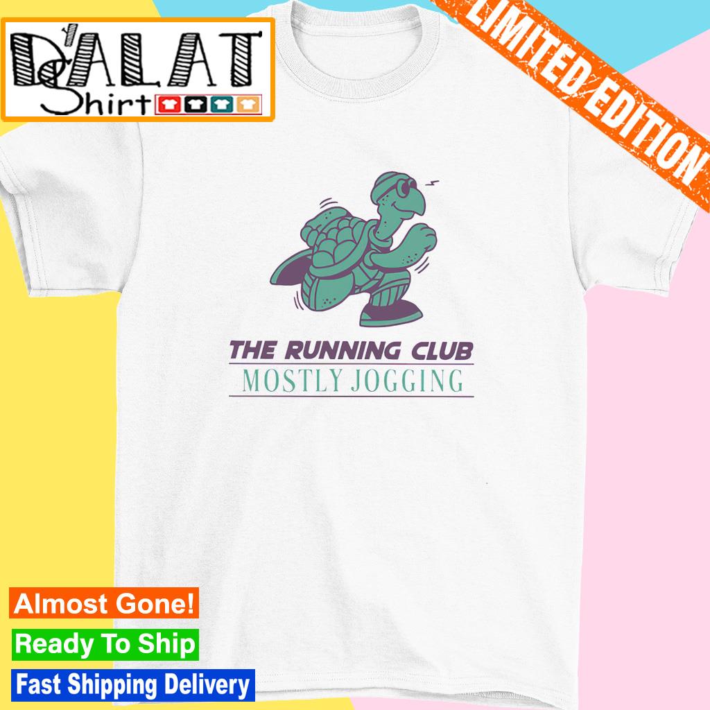 Preorder running mostly jogging club shirt