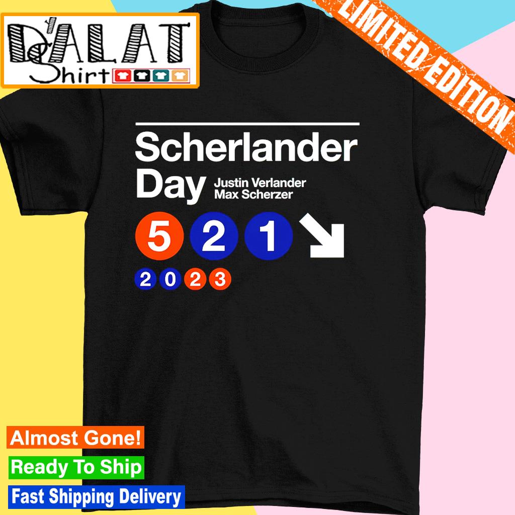 Scherlander day justin verlander Max Scherzer shirt