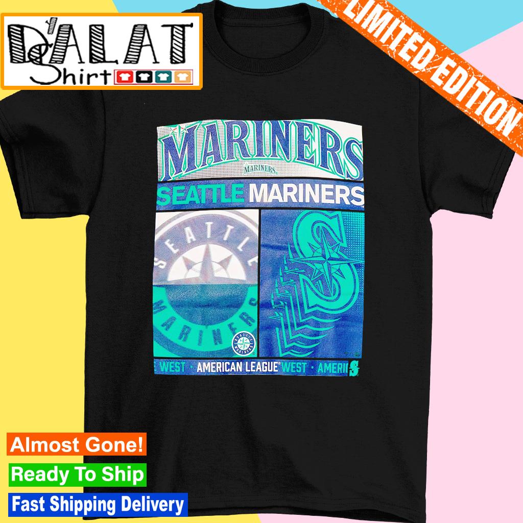 Seattle Mariners Mashup T-Shirt, Large