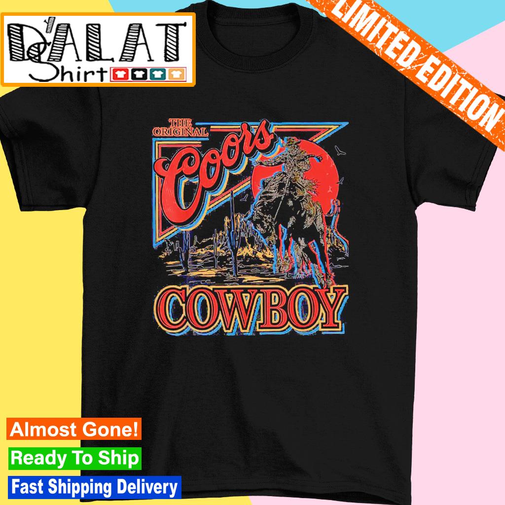 The Original Coors Rodeo Cowboy Shirt - High-Quality Printed Brand