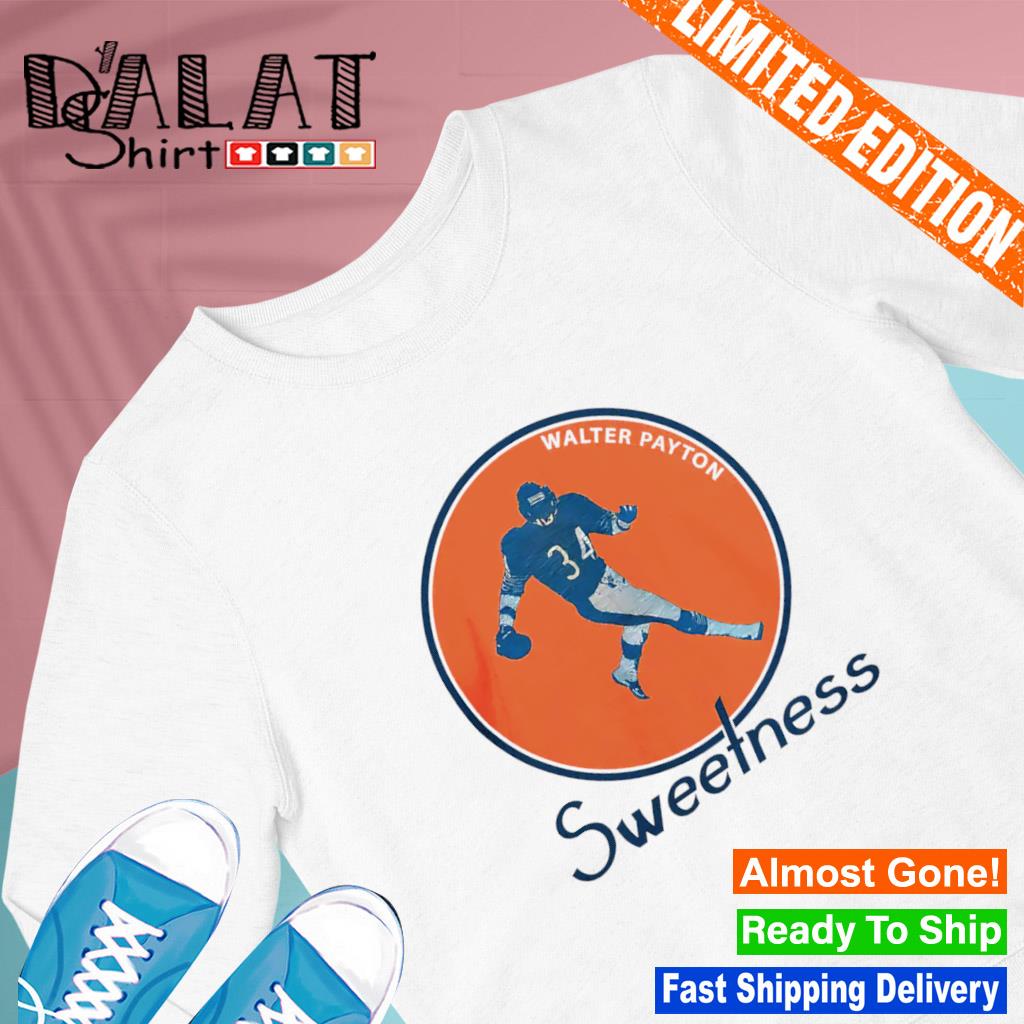 Walter Payton T-Shirts, Sweetness Apparel, Chicago Bears