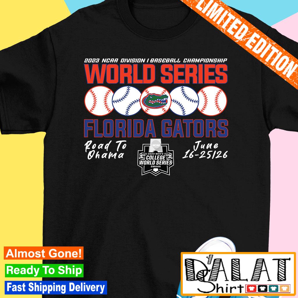 Official florida Gators College World Series 2023 Baseball Omaha shirt,  hoodie, sweater, long sleeve and tank top