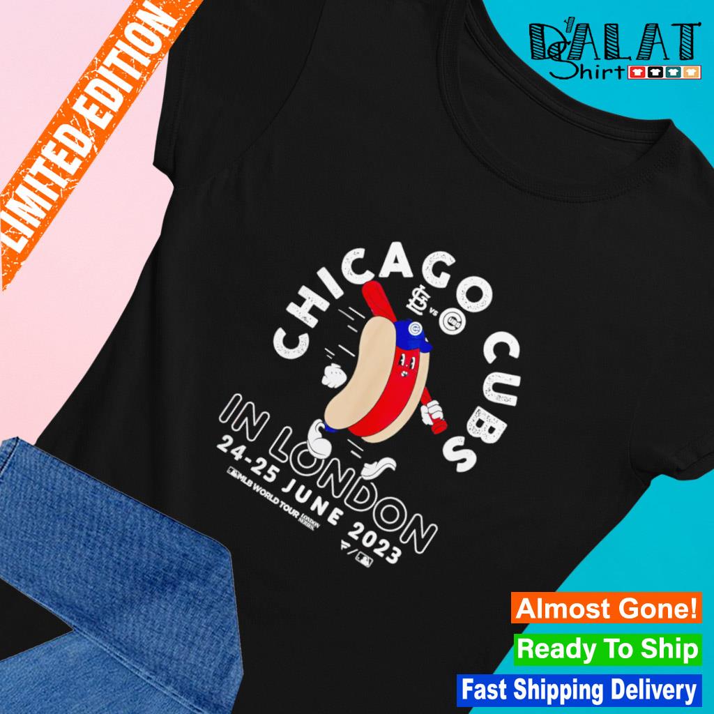 Chicago Cubs 2023 MLB world tour london series city dog shirt, hoodie,  sweater, long sleeve and tank top