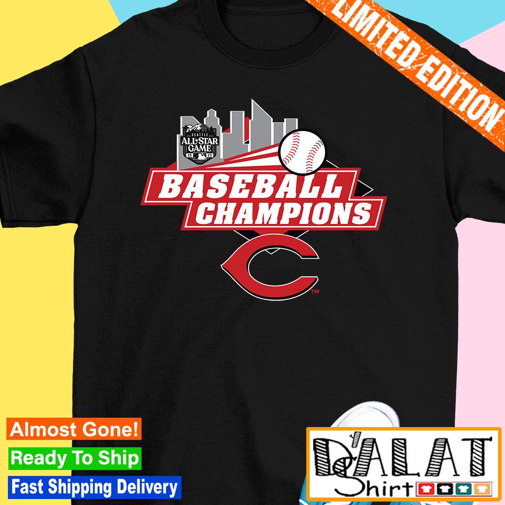 Cincinnati Reds Seattle All-star game 2023 baseball Championship logo  T-shirt, hoodie, sweater, long sleeve and tank top