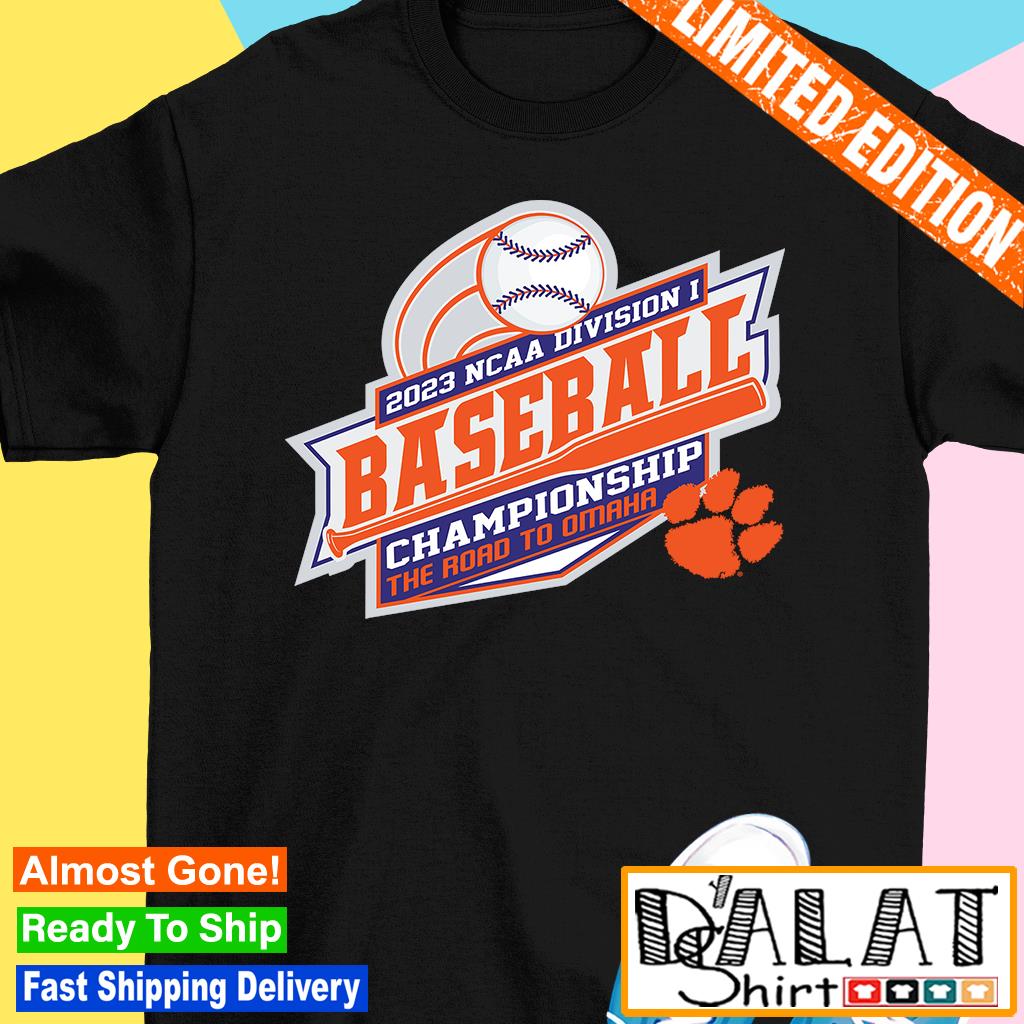 2023 Division I Champions Baseball Clemson Tigers Baseball Shirt