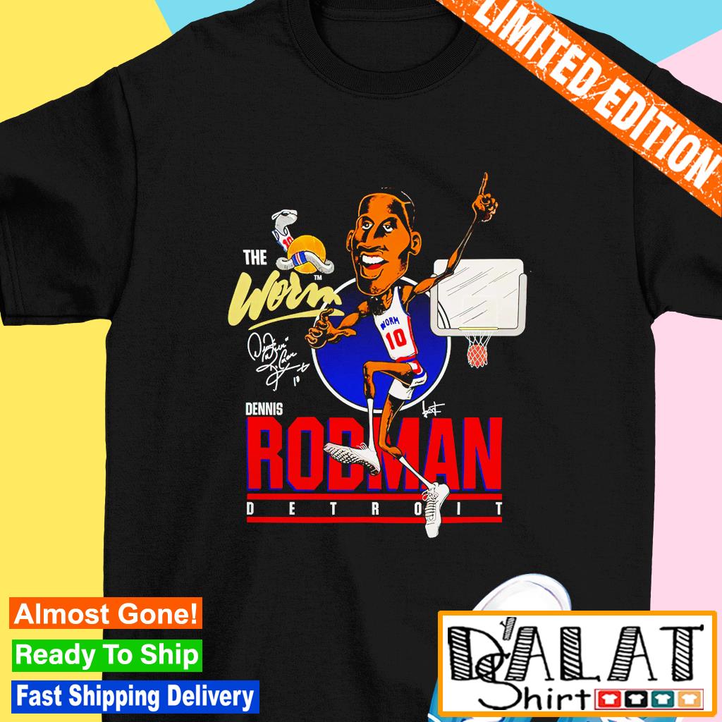 Bad Boys Rodman The Worm Bad Boys Caricature Tee