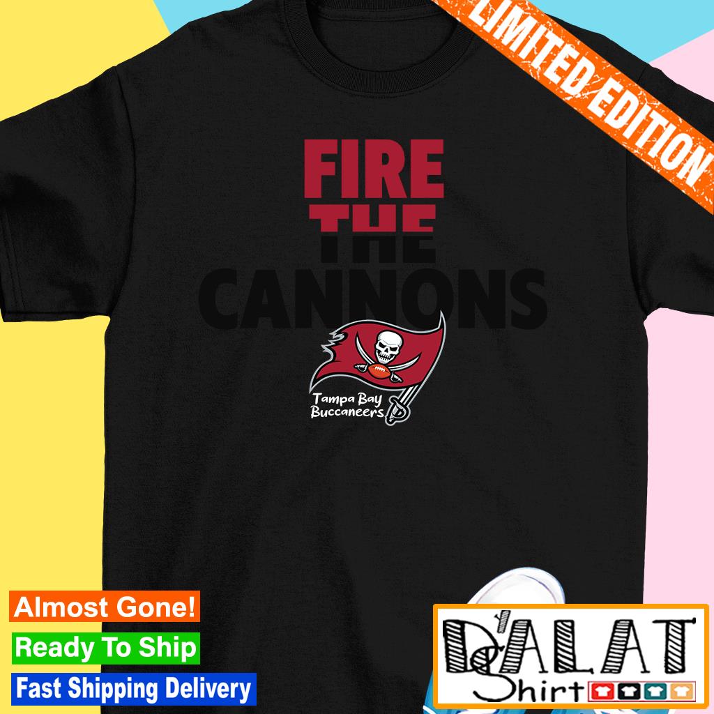 Fire The Cannons Logo Tampa Bay Buccaneers shirt - Dalatshirt