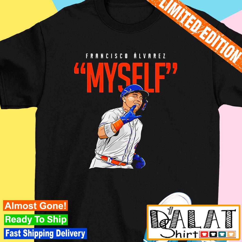 Francisco Alvarez Myself MLBPA New York Mets shirt - Dalatshirt