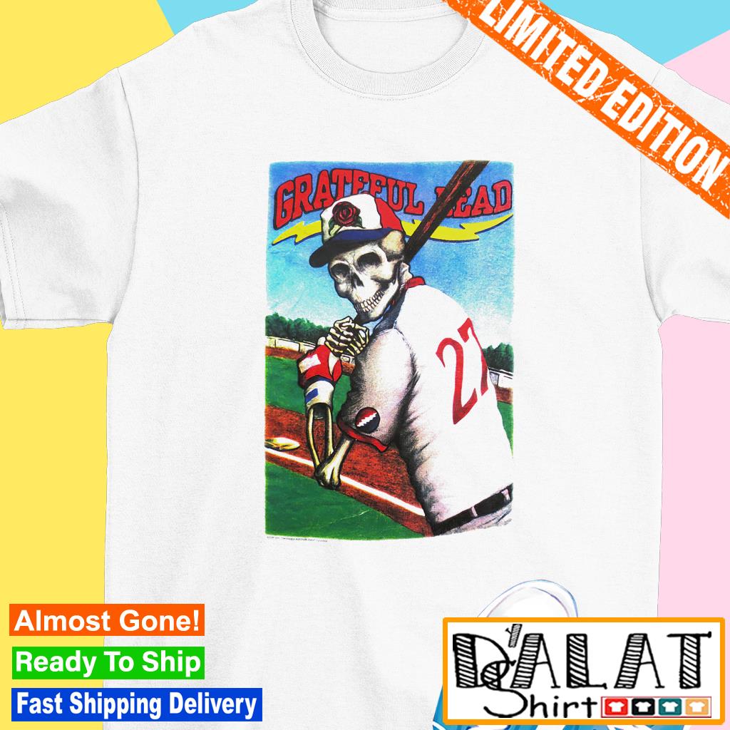 Grateful dead hot sale baseball shirt