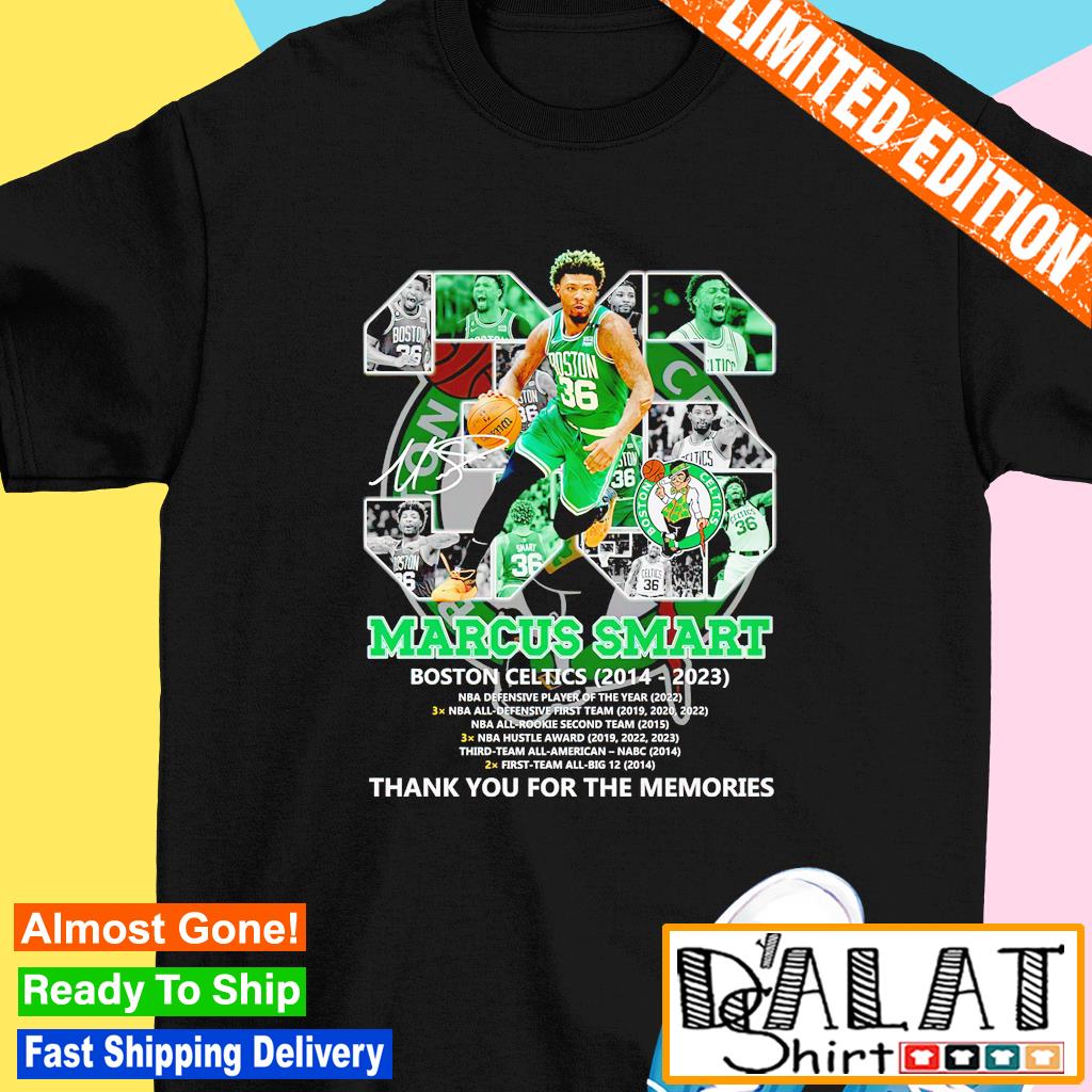 Marcus Smart Boston Celtics 2014 2023 thank you for the memories t-shirt by  To-Tee Clothing - Issuu