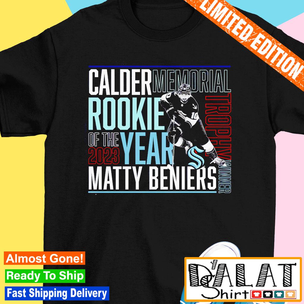 Beniers Calder Rookie Of The Year Shirt, hoodie, longsleeve