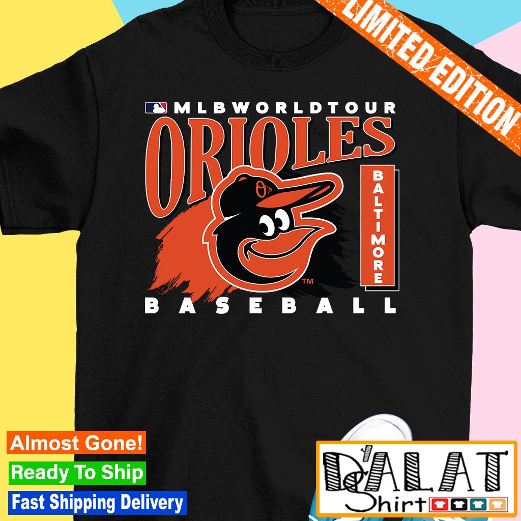 MLB World Tour Baltimore Orioles baseball logo 2023 shirt, hoodie