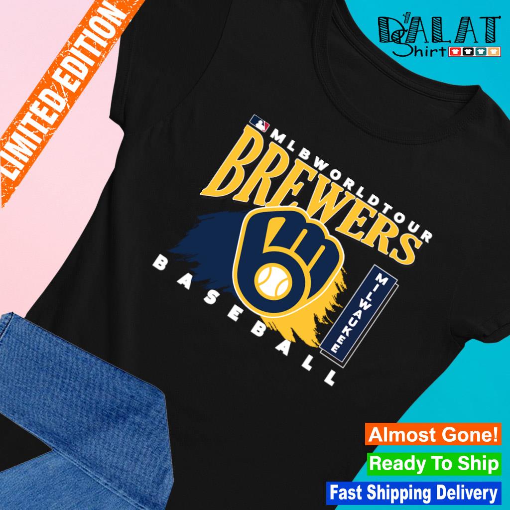 Comfort Colors Milwaukee Brewers Shirt for Women Cute Brewers 