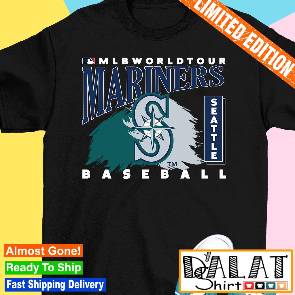 MLB World Tour Seattle Mariners baseball logo 2023 shirt, hoodie, sweater, long  sleeve and tank top