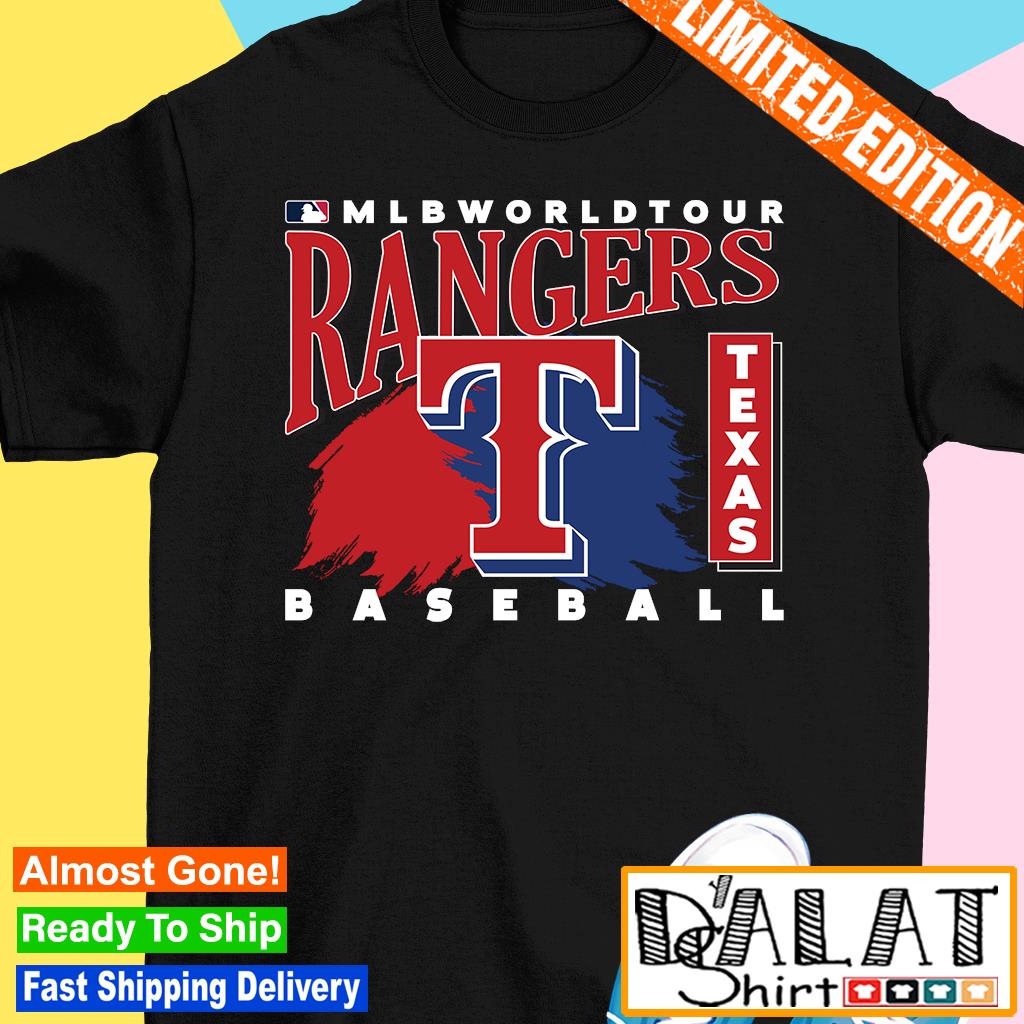 MLB World Tour Texas Rangers shirt - Dalatshirt
