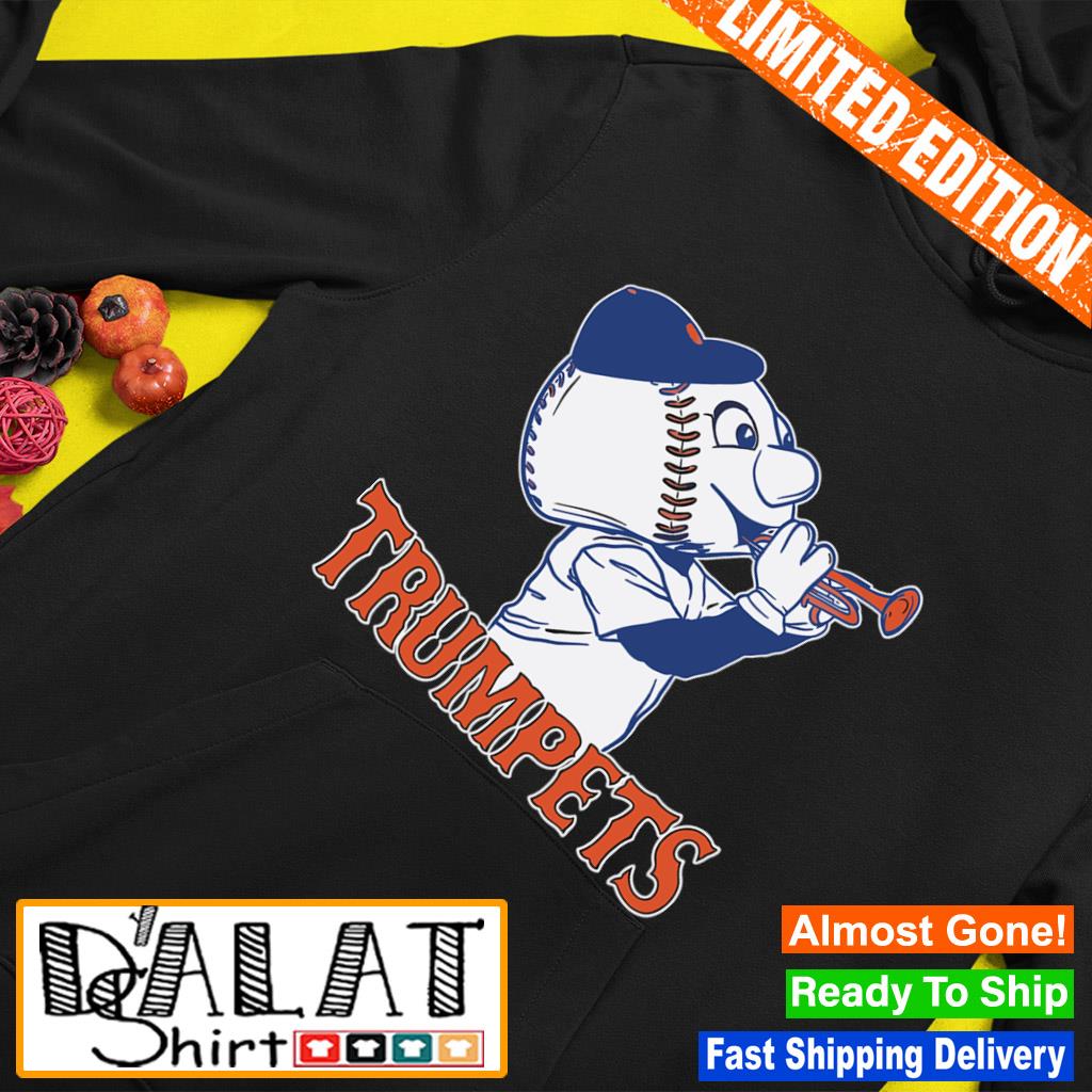 New York Mets mascot Mr. Met Trumpets shirt - Dalatshirt