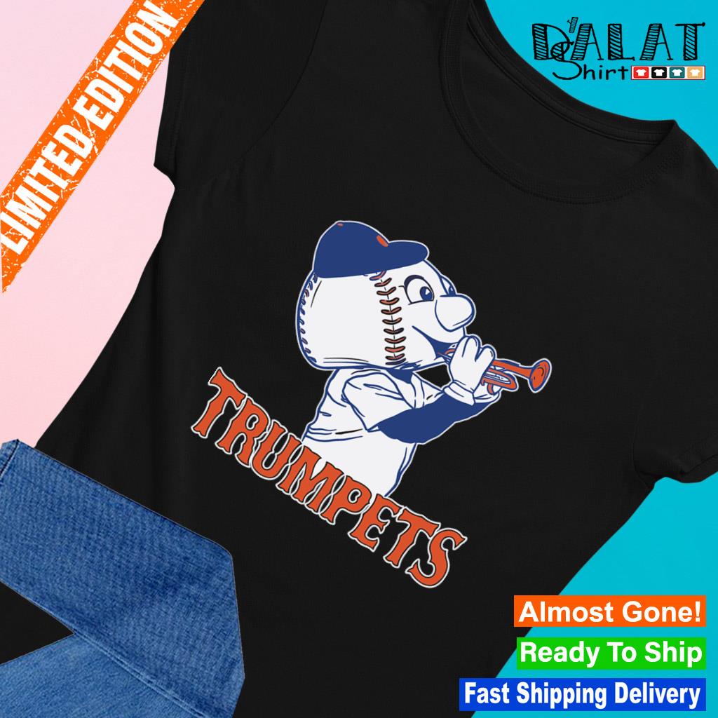 New York Mets mascot Mr. Met Trumpets shirt - Dalatshirt