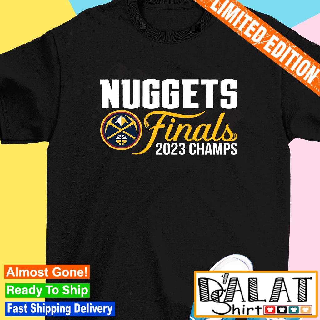 Logo Denver nuggets finals 2023 vintage NBA merch gift for dad husband Champions  shirt, hoodie, sweater, long sleeve and tank top