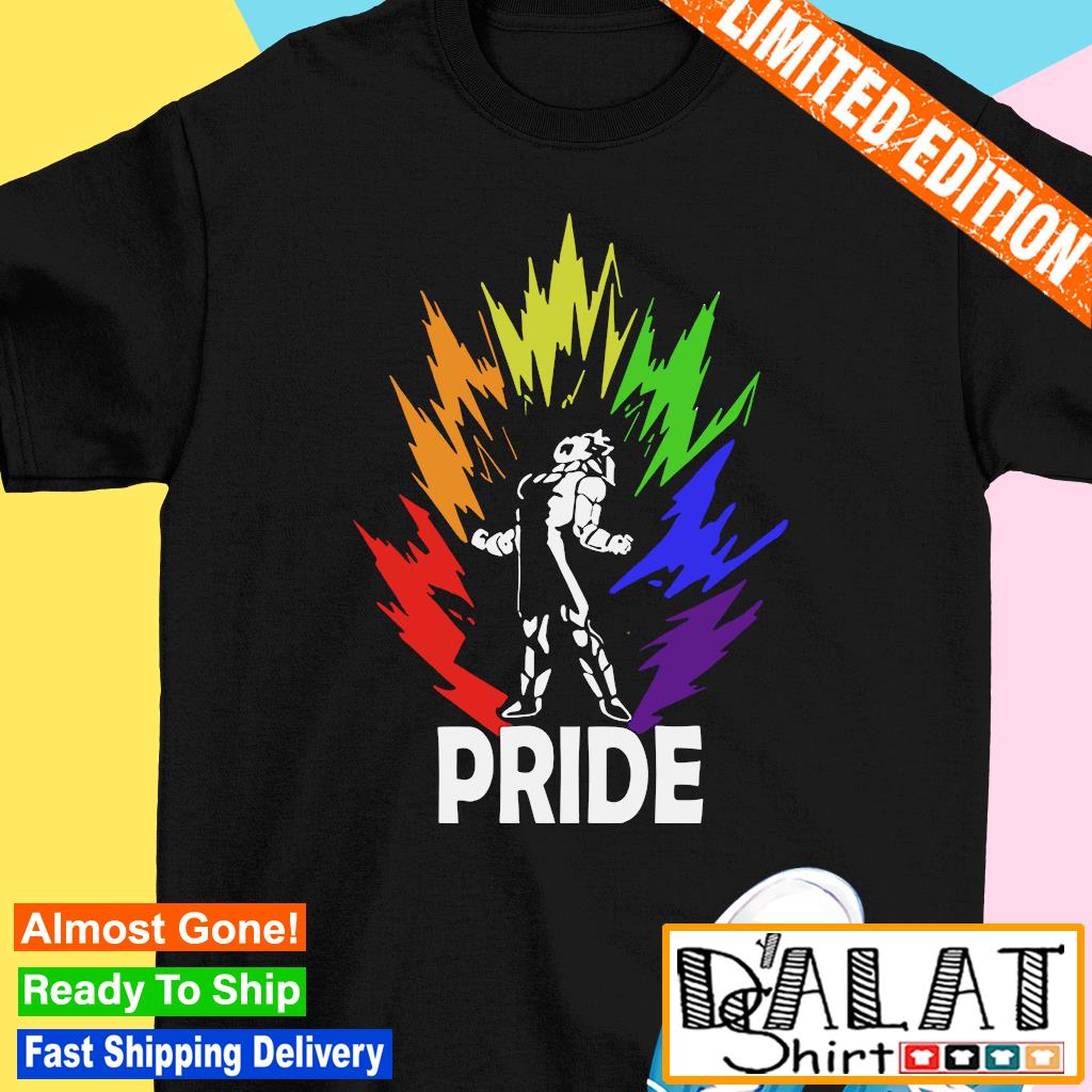 Vegeta on sale pride shirt