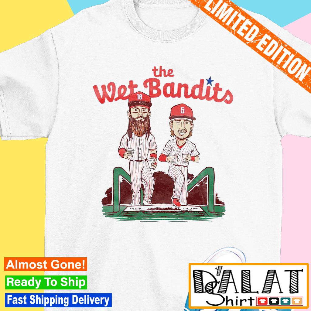 Brandon Marsh Bryson Stott The Wet Bandits Phillies Premium SS T-Shirt